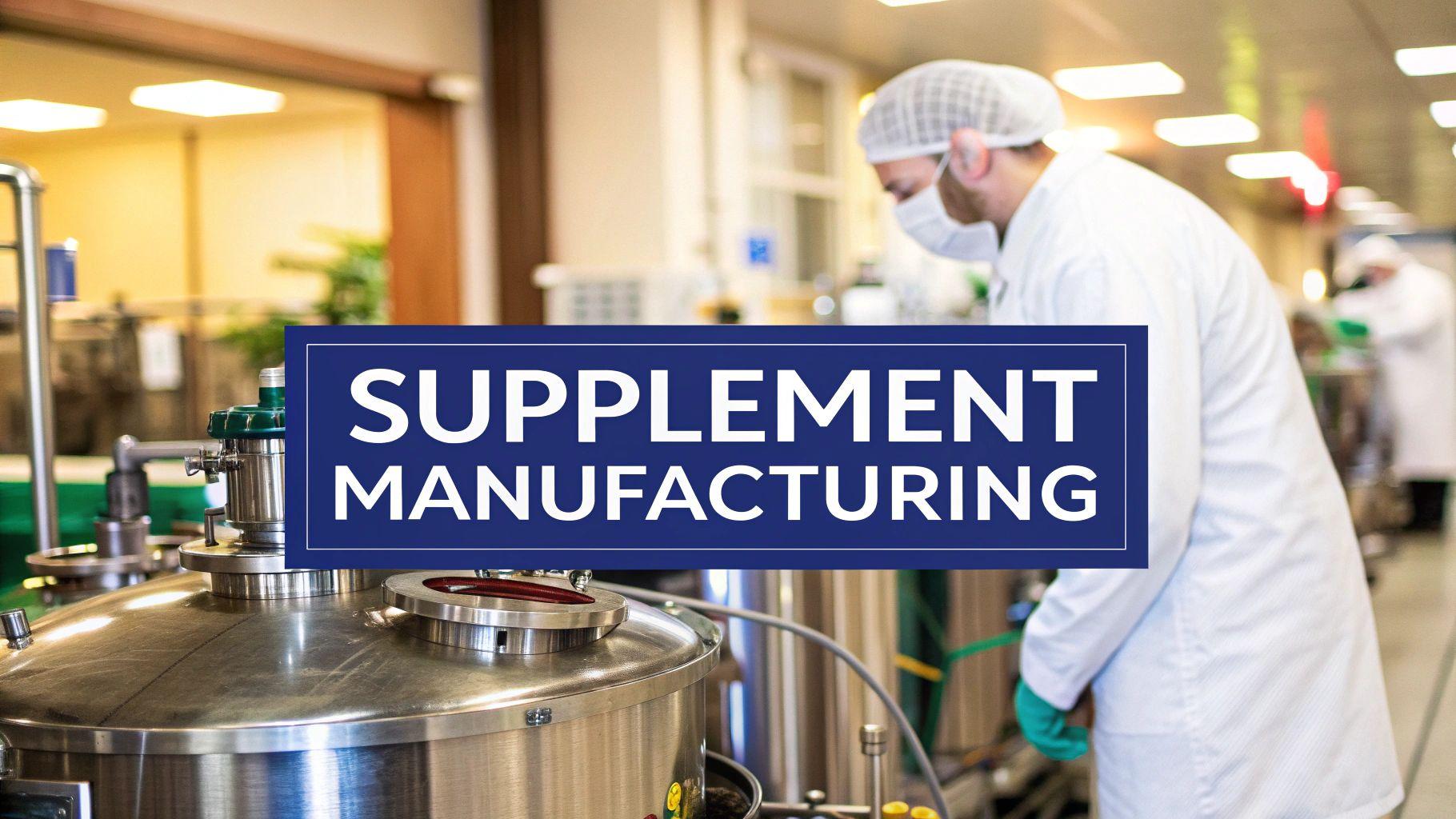 Choosing a Contract Manufacturer for Nutritional Supplements: Your Ultimate Guide
