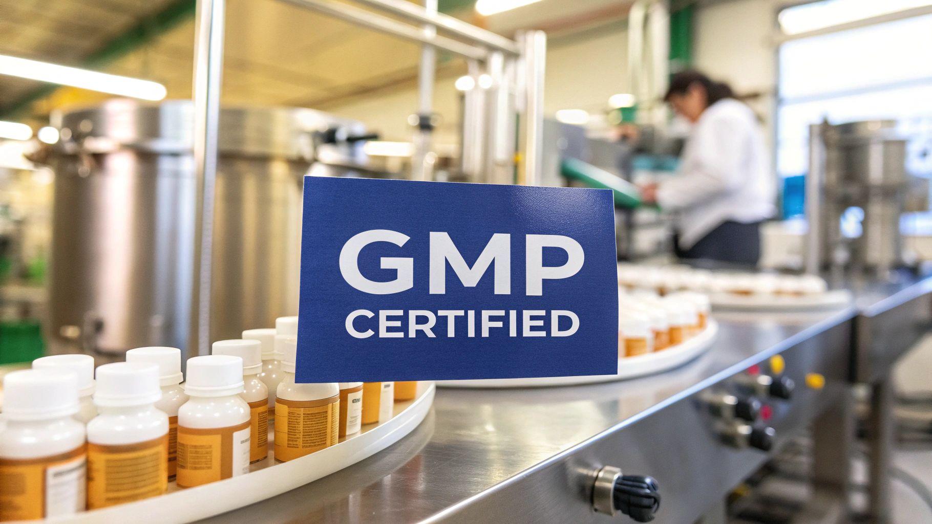 What Does GMP Certified Mean for Your Supplement Brand?