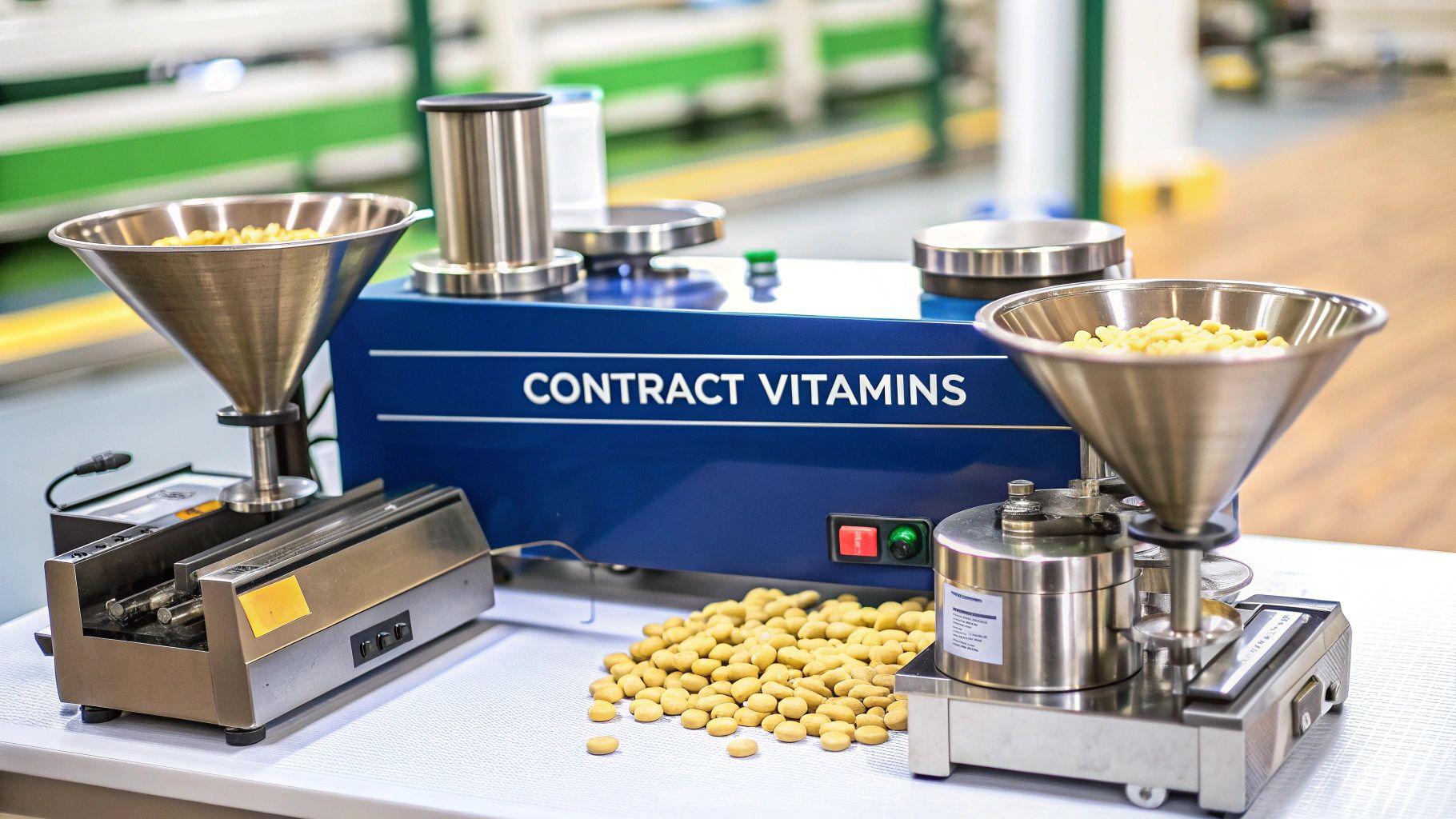 Contract Manufacturing Vitamins: The Definitive Guide for Your Brand