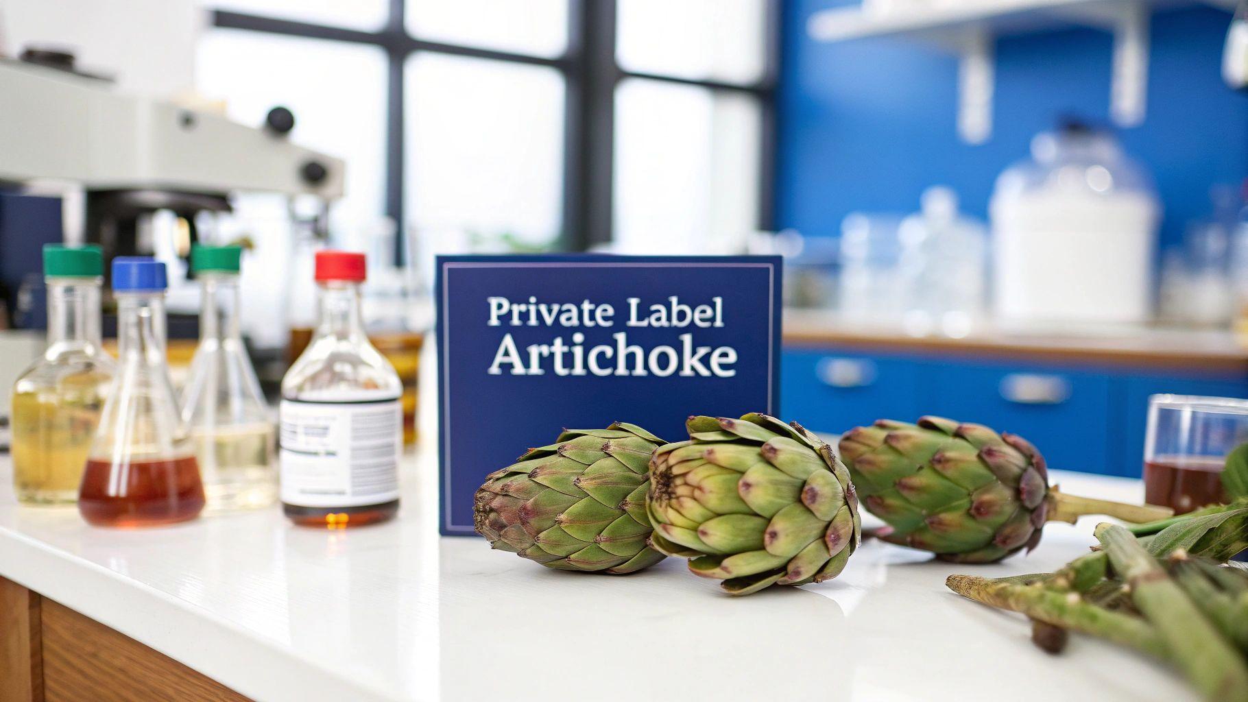 Top Artichoke Leaf Private Label Contract Manufacturer
