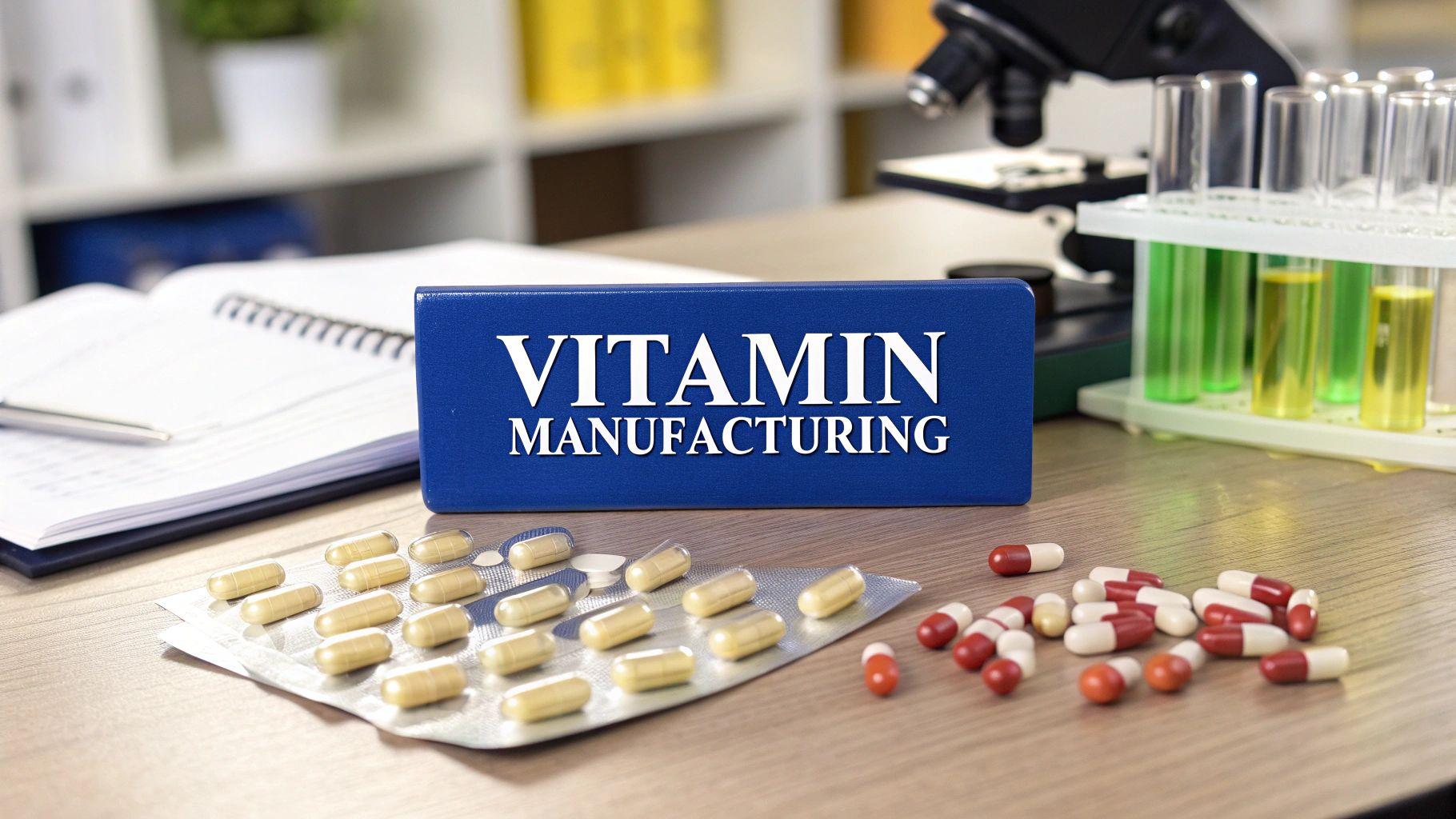 Your Guide to Vitamin Contract Manufacturing