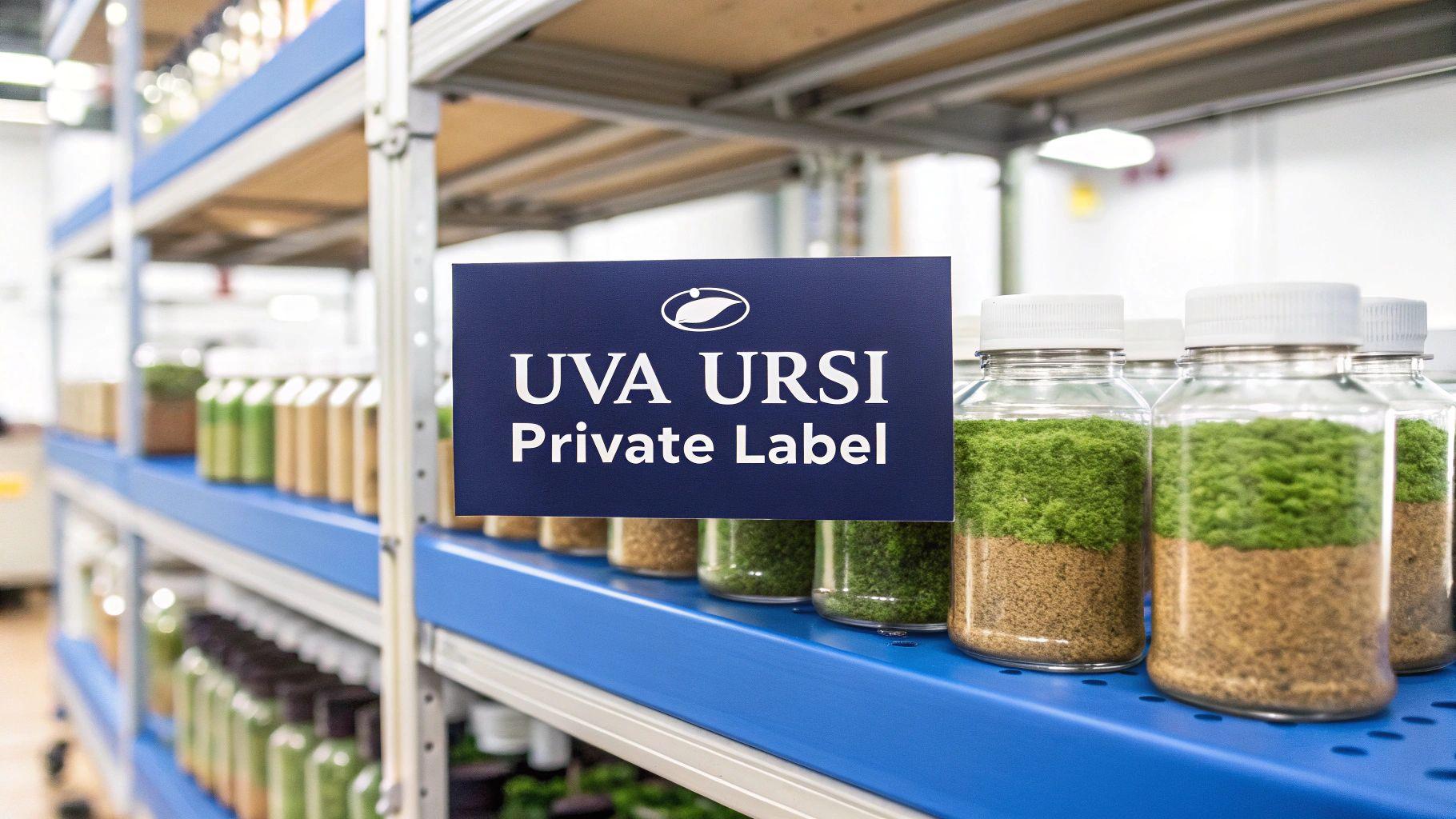 Your Partner in Uva Ursi Herb Powder Private Label Manufacturing