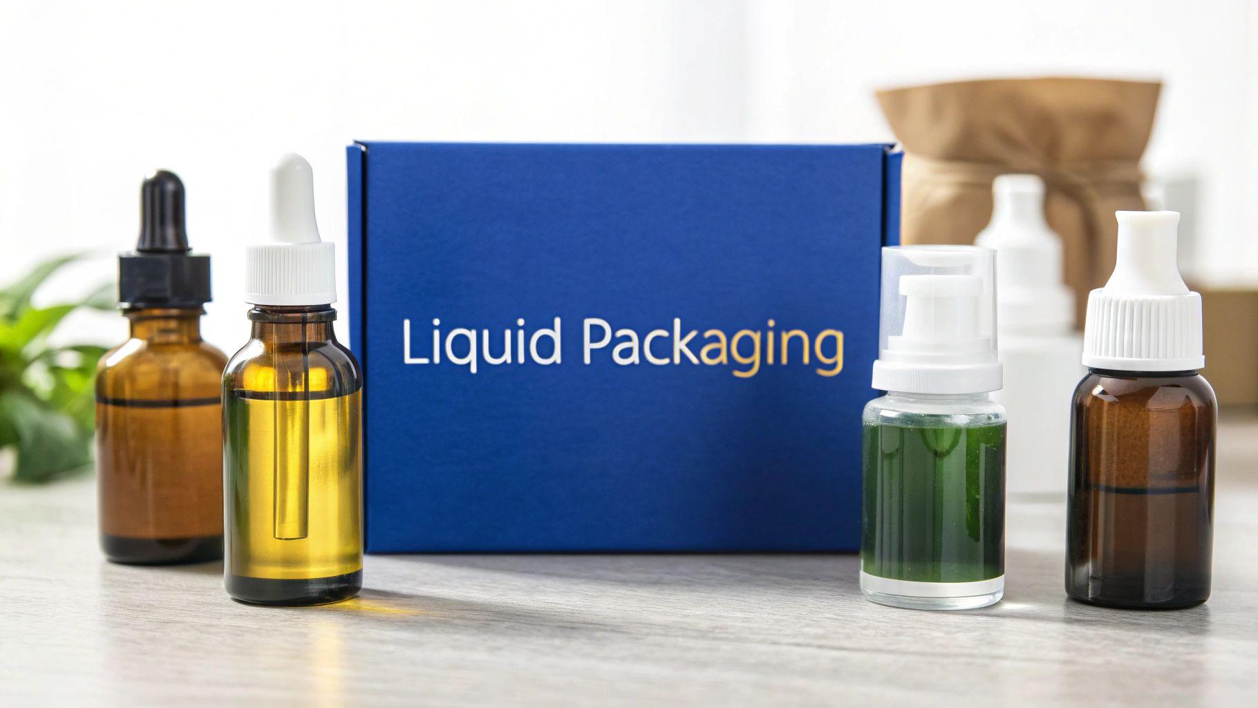 Packaging of Liquids: A Guide for Private Label Herbal Supplements