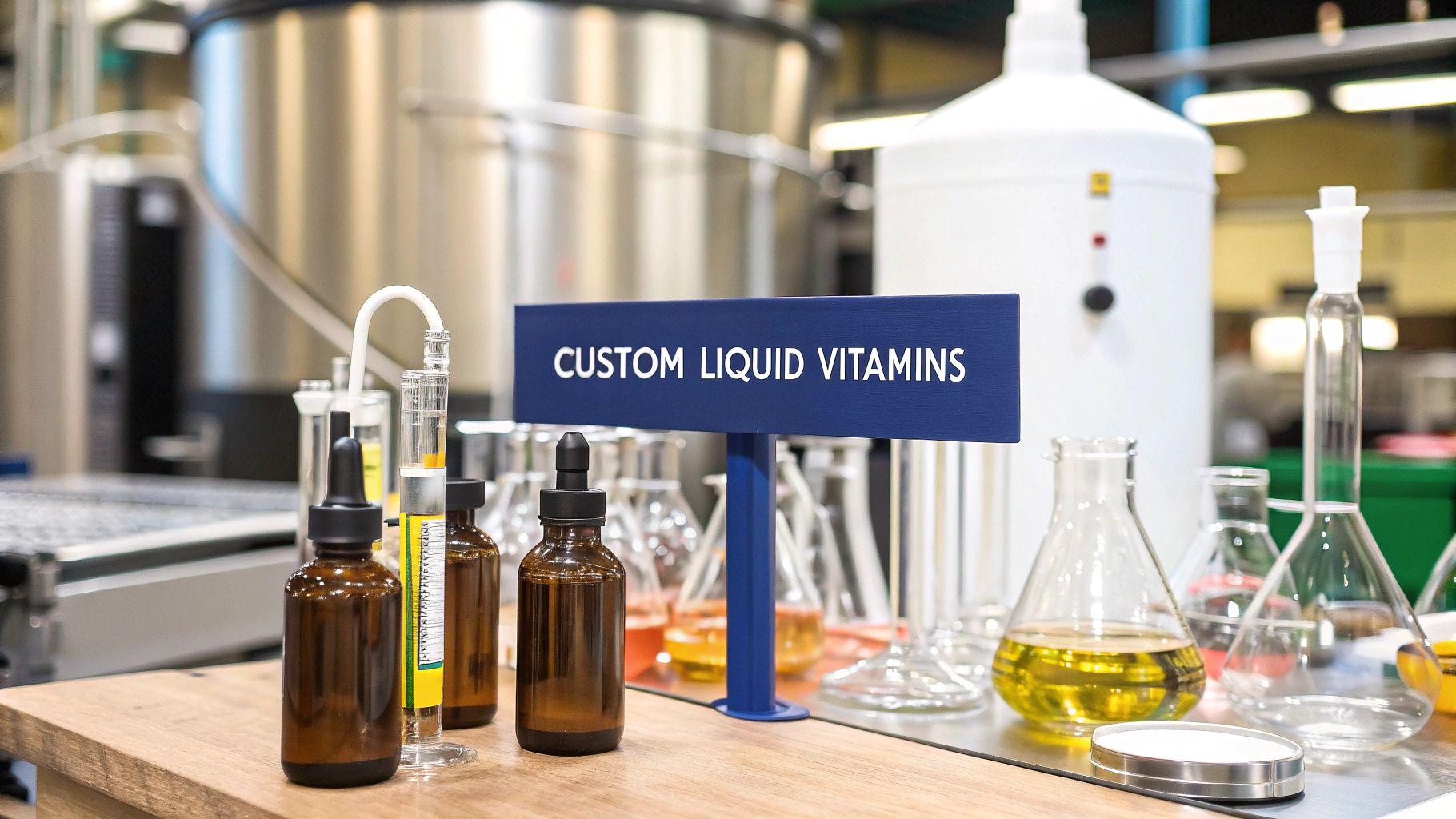 Your Partner in Custom Liquid Vitamin Manufacturing: A Founder's Guide