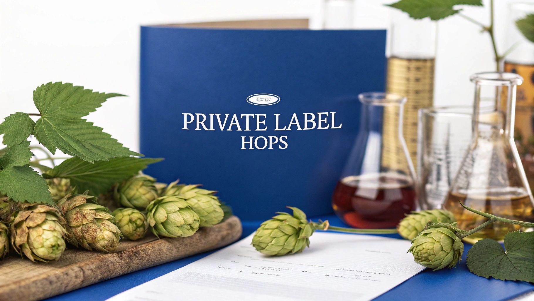Partnering with a Hops Flower Private Label Contract Manufacturer: A Founder's Guide