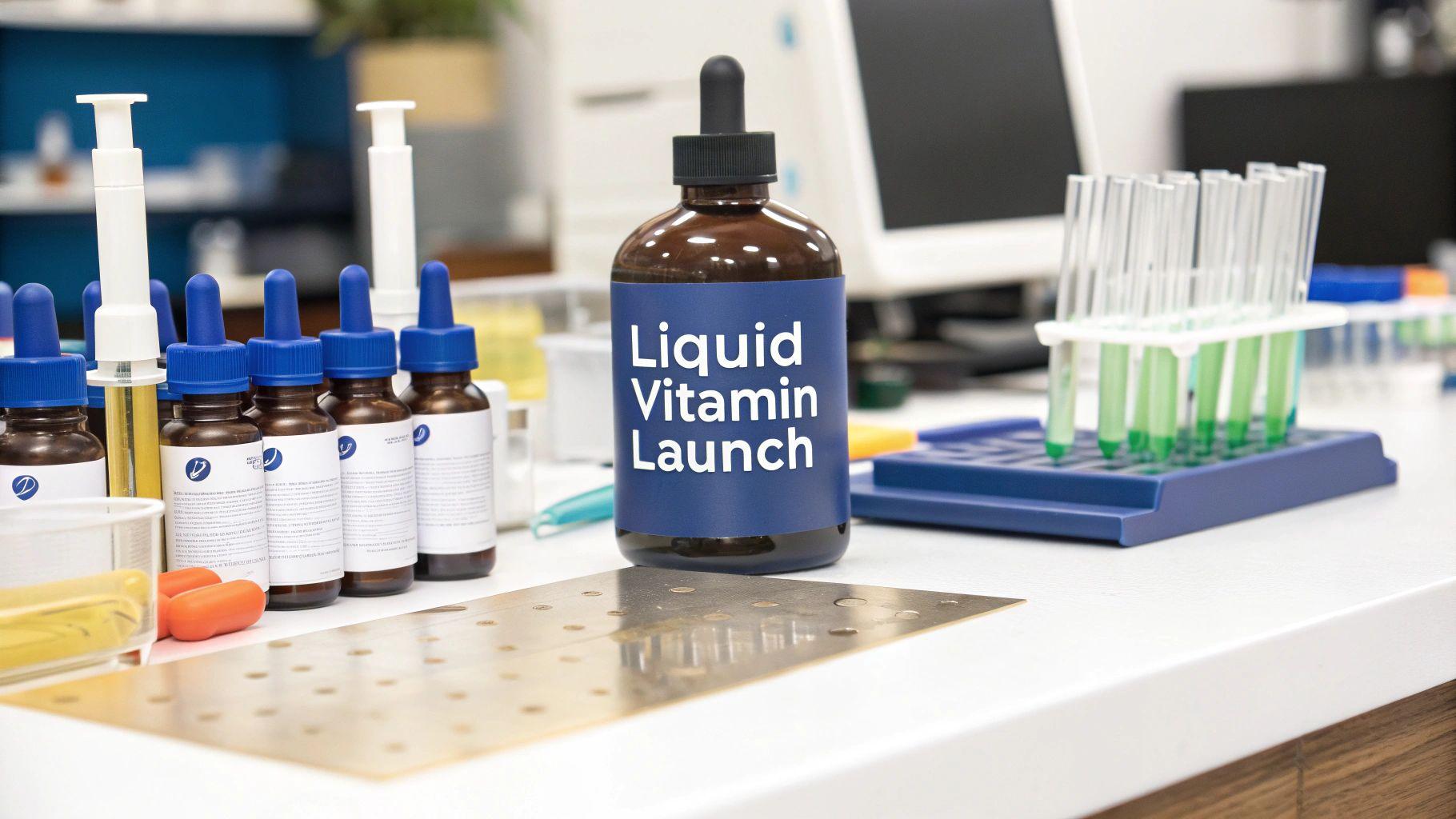 Your Guide to Launching Private Label Liquid Vitamins