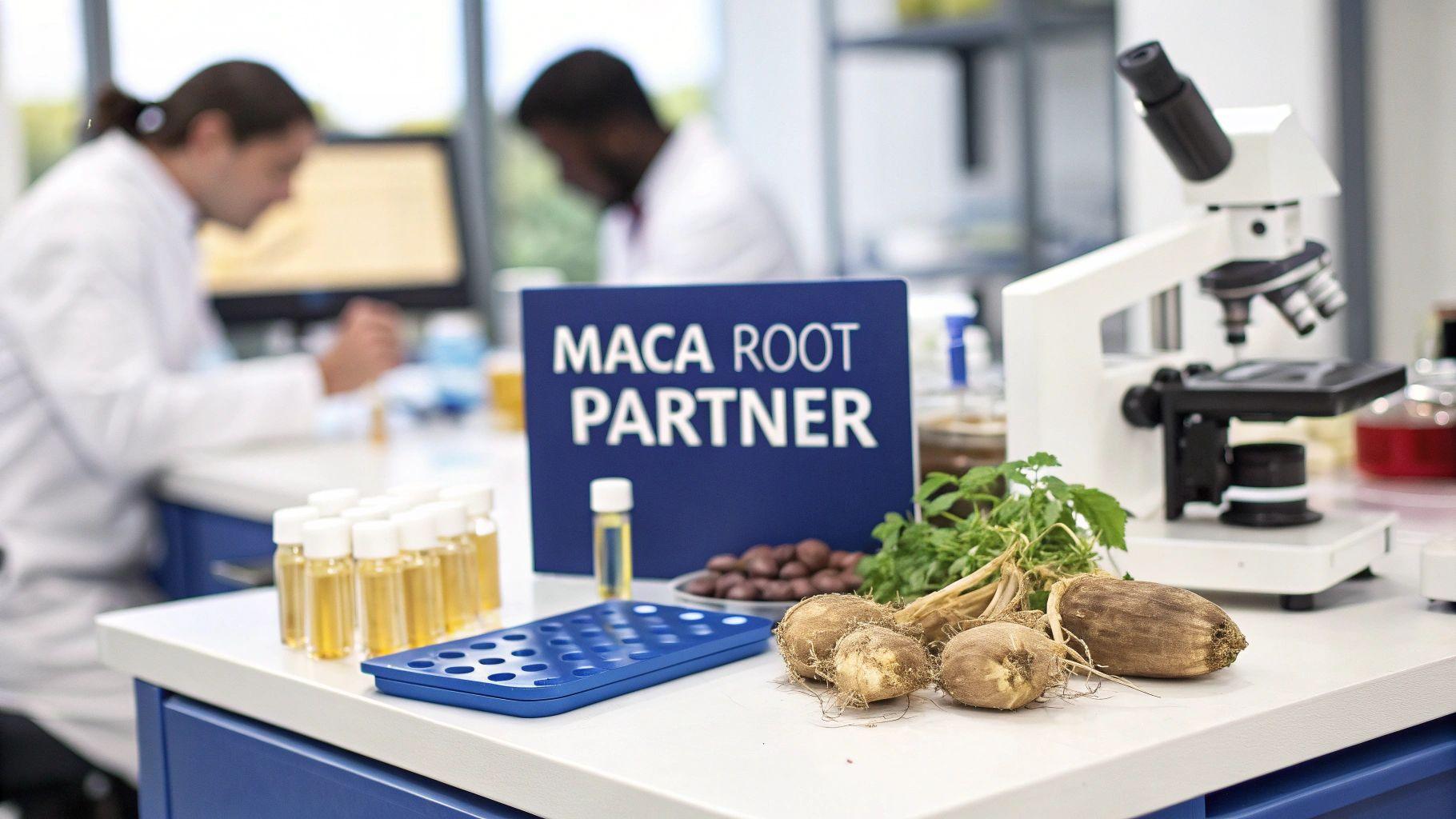 Partner with the Top Maca Root Private Label Contract Manufacturer