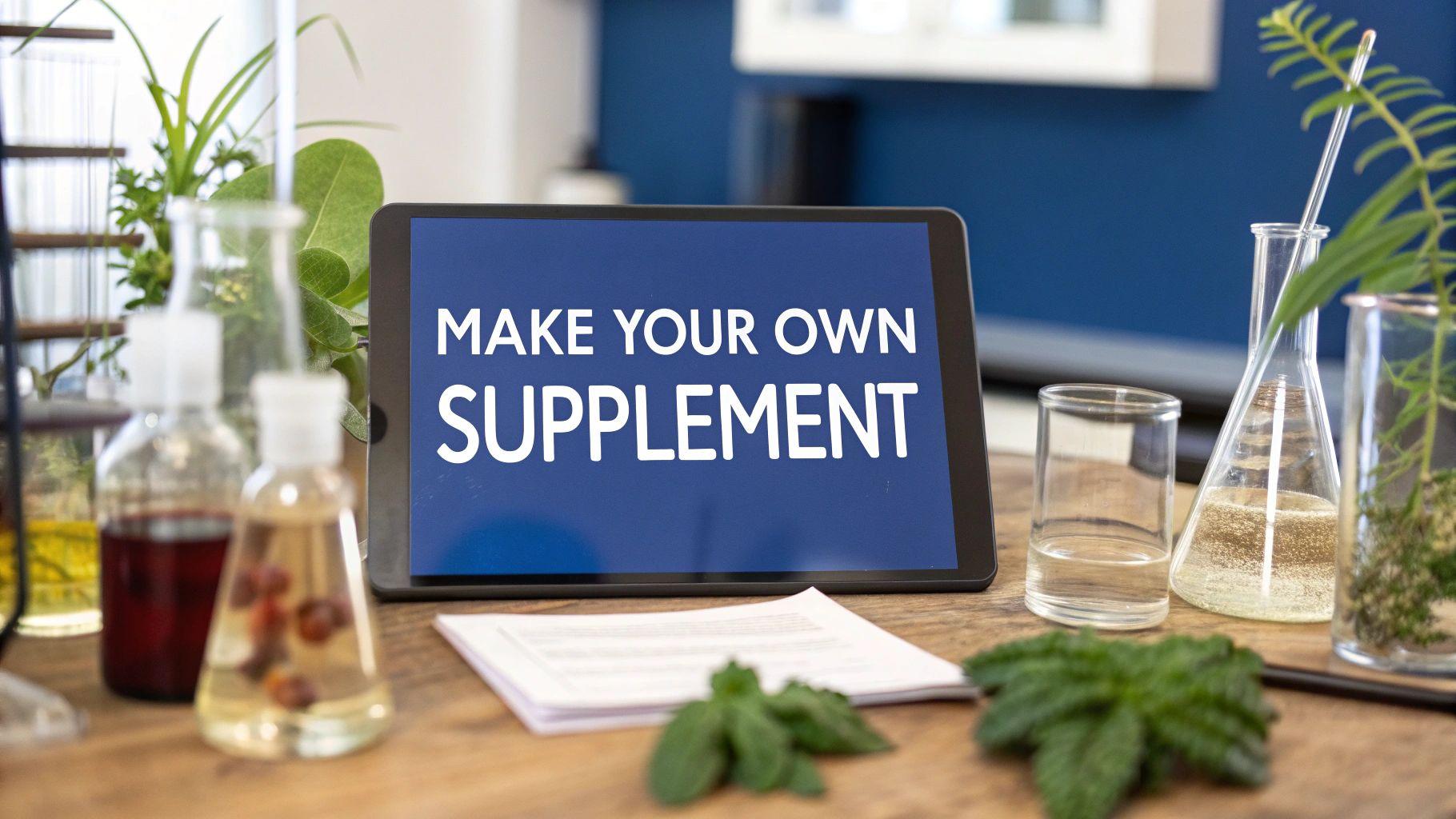 Make Your Own Supplement: The Ultimate Guide for Brand Founders