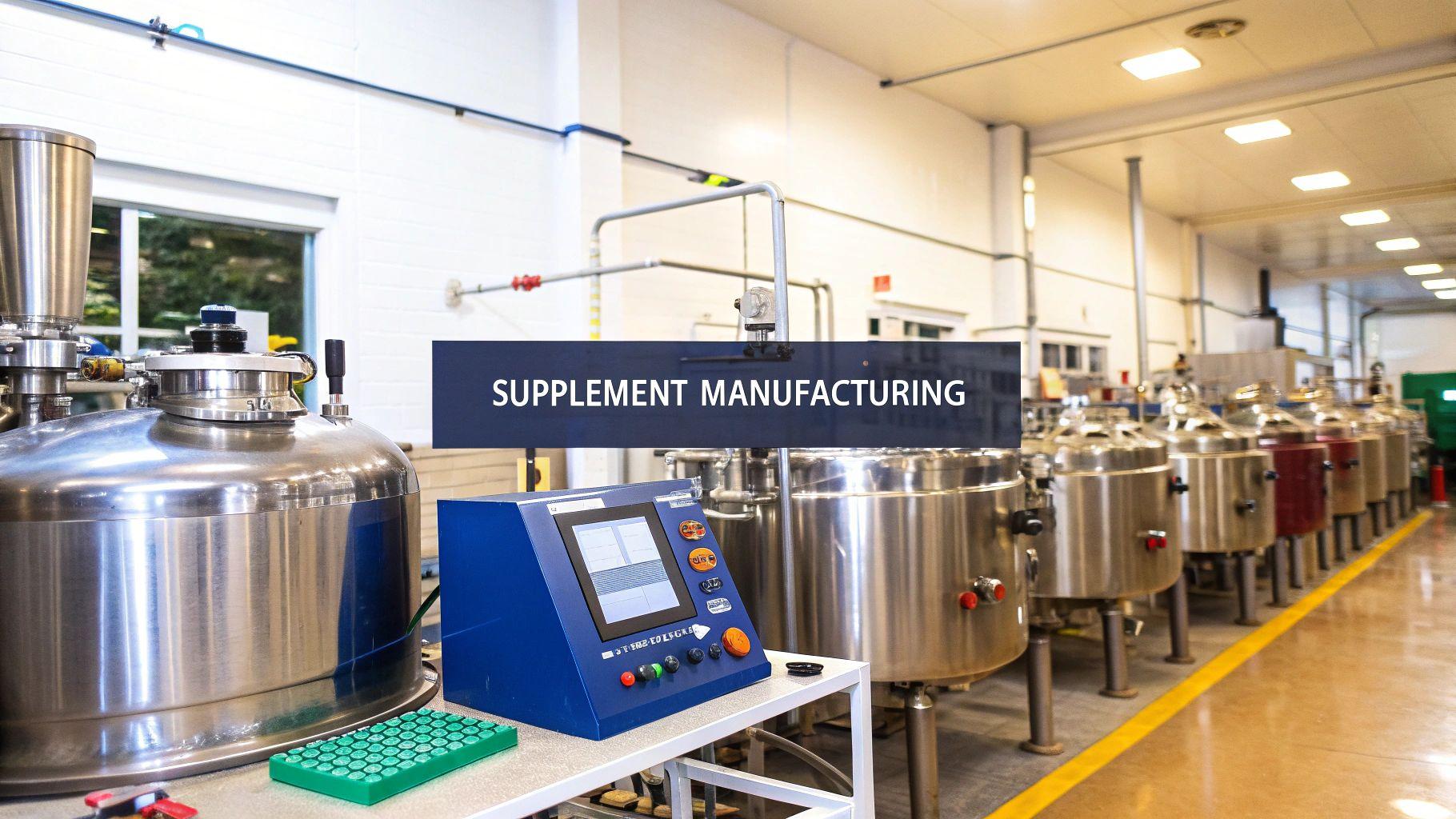 Your Expert Guide to Dietary Supplement Manufacturing Requirements