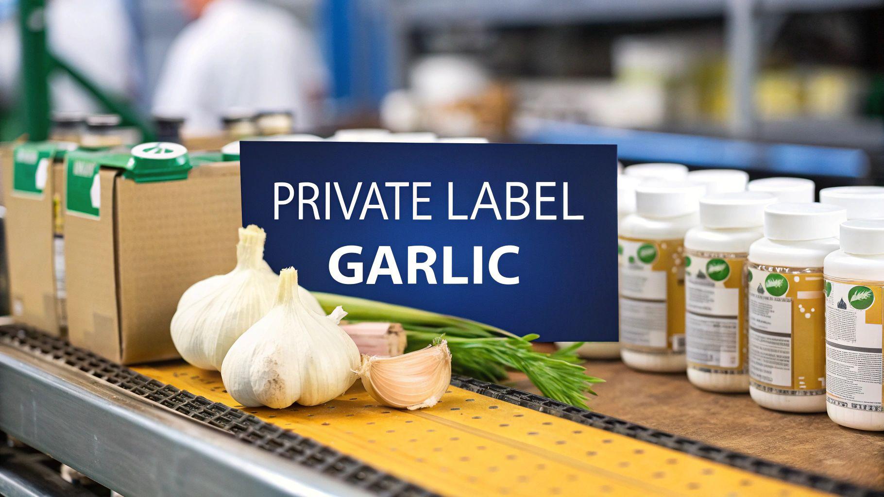 Your Partner in Launching a Premier Garlic Bulb Supplement
