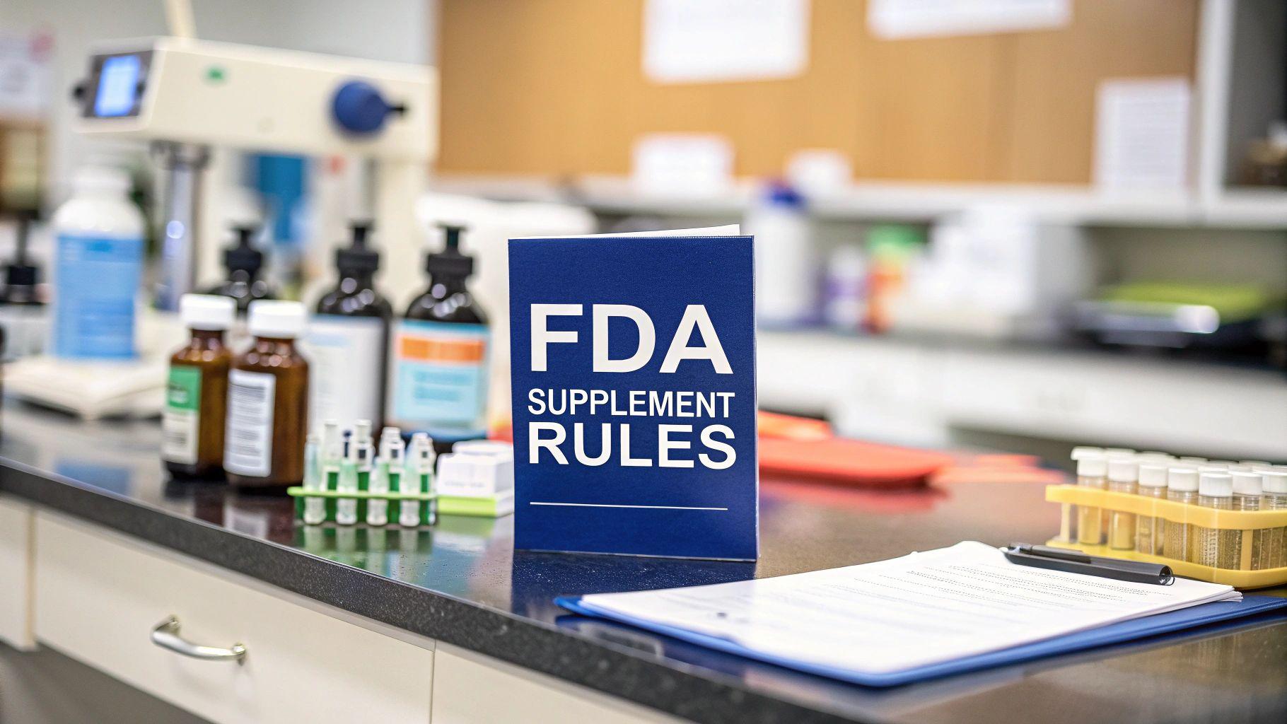 Your Complete Guide to FDA Regulations for Dietary Supplements