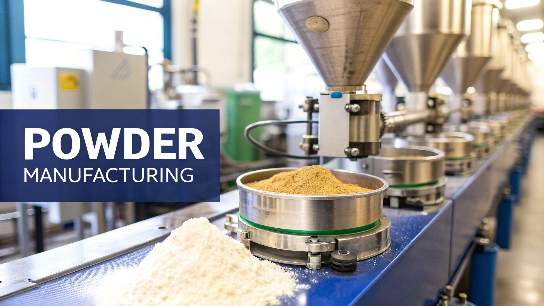 Your Guide to Powder Supplement Manufacturing