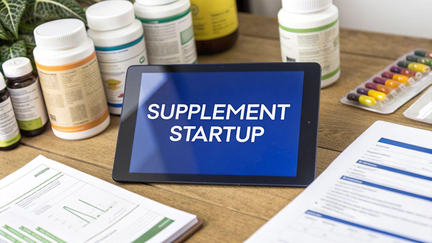 How to Start a Supplement Company: A Founder's Guide