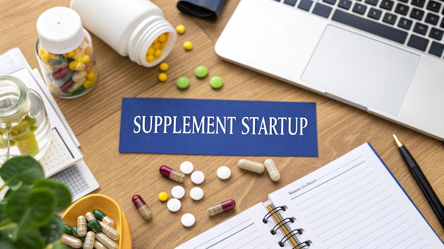 How to Start a Supplement Company: A Founder's Guide