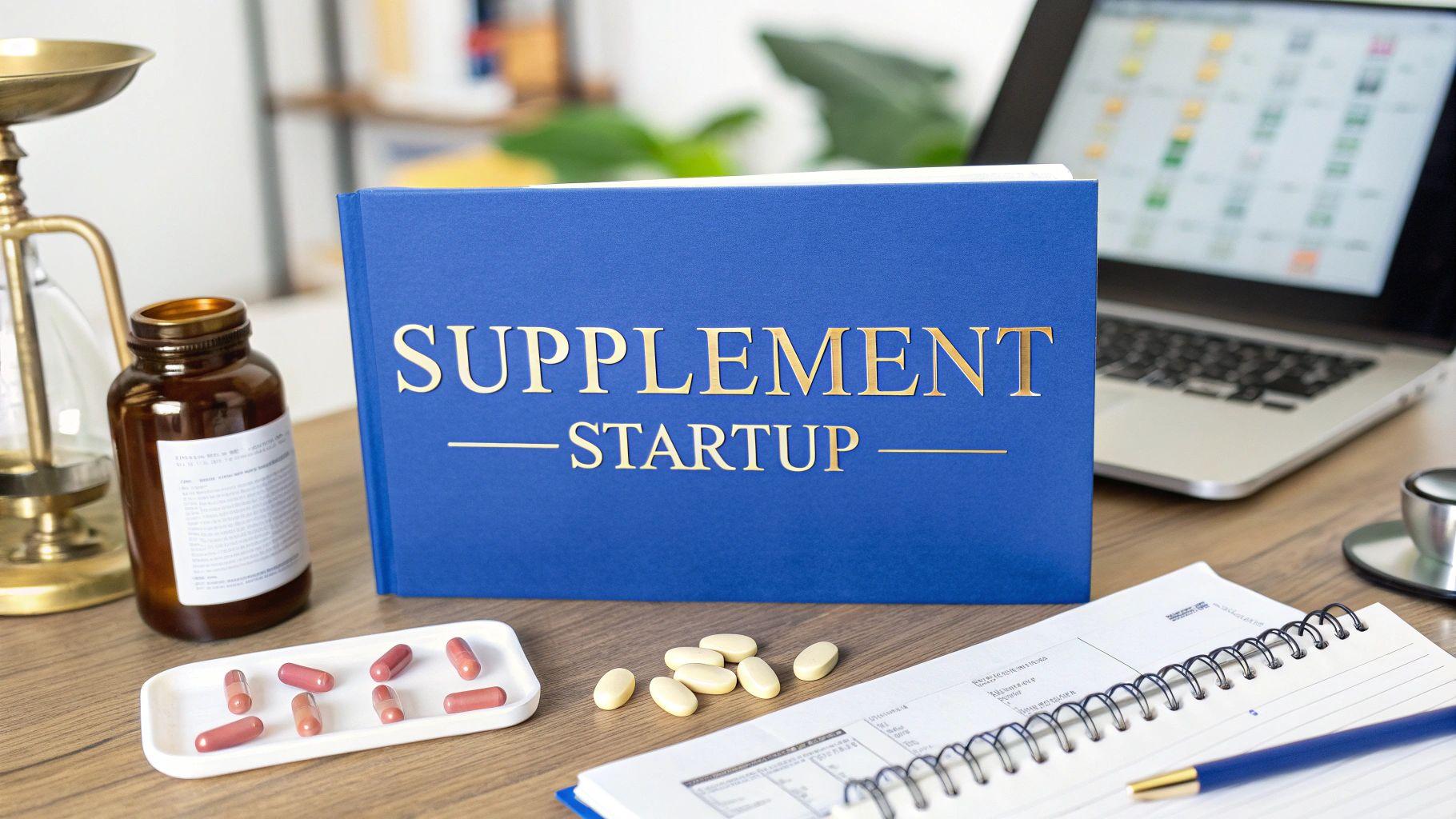 How to Start a Supplement Company: A Founder's Guide