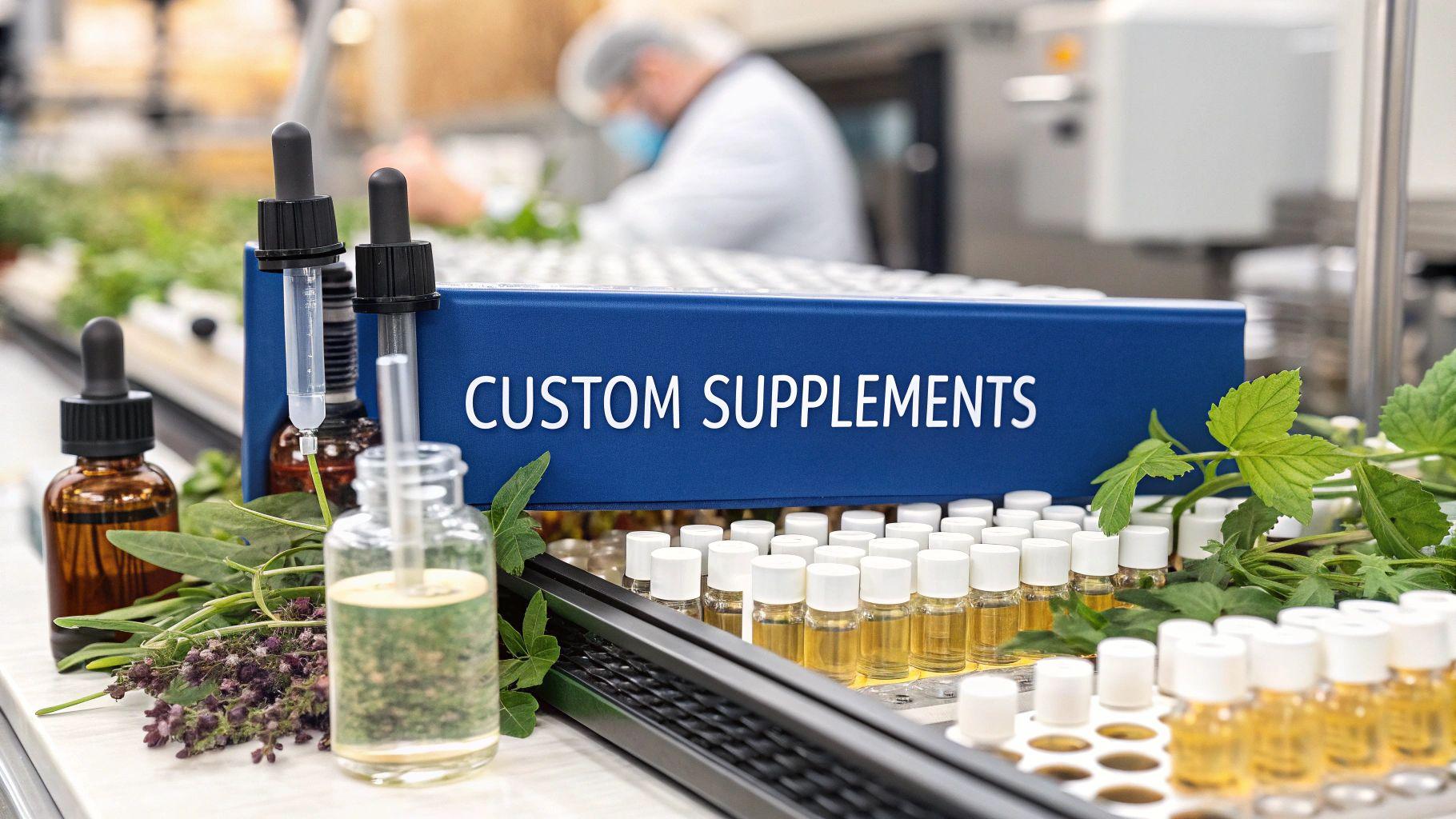 Your Guide to Custom Supplements Manufacturing