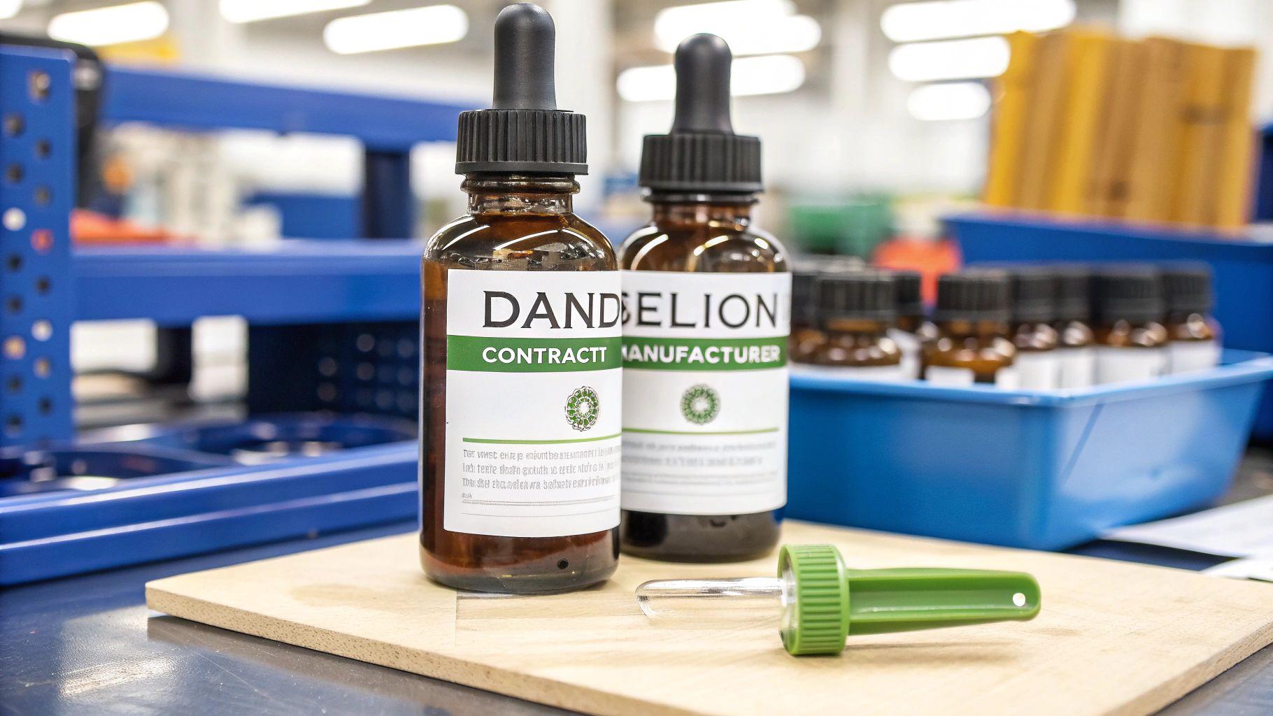 Your Expert Partner: A Dandelion Root Private Label Contract Manufacturer