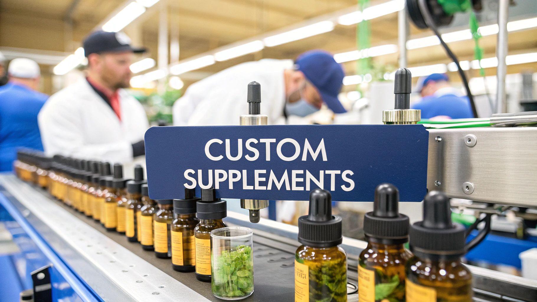 Your Guide to Custom Supplement Manufacturing