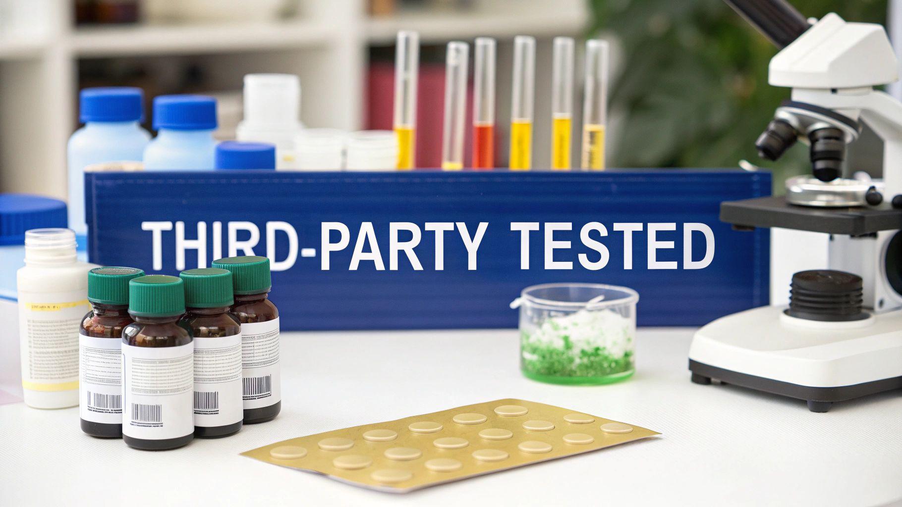 Your Guide to Third Party Supplement Testing