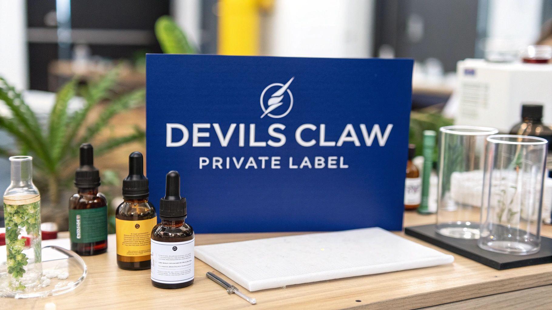 Your Partner for Devils Claw Root Private Label Manufacturing