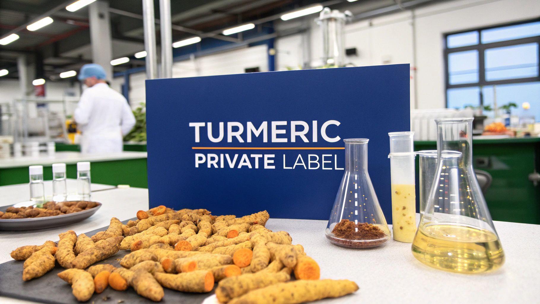 Top Turmeric Root Private Label Contract Manufacturer | Your Guide