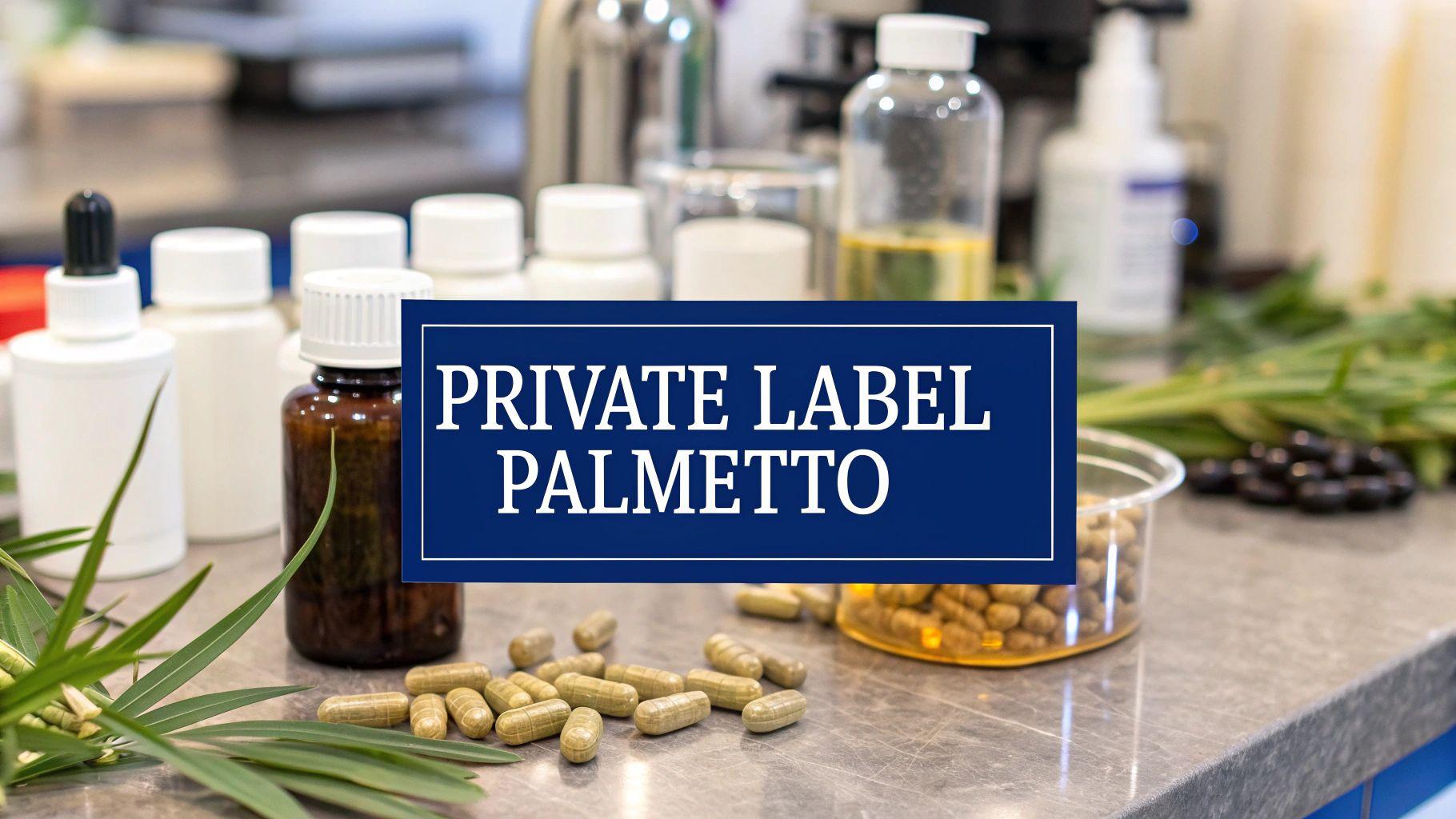Partnering with a Premier Saw Palmetto Berries Private Label Contract Manufacturer