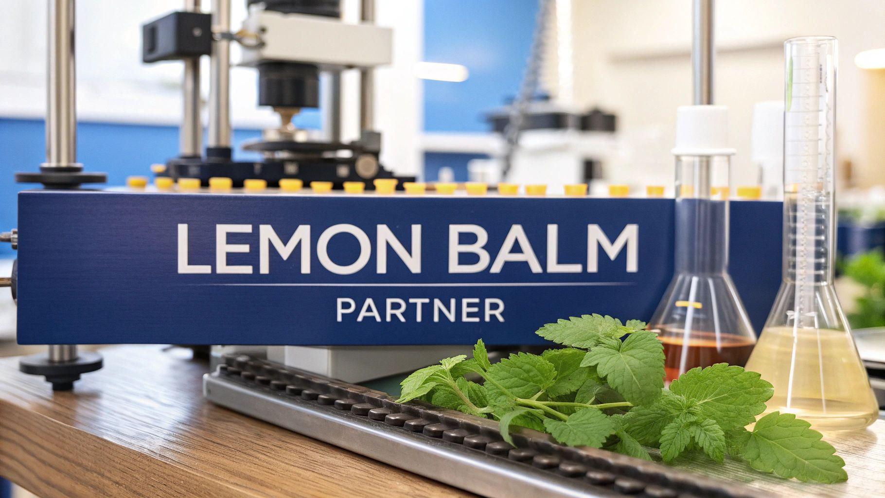 Your Partner in Success: A Guide to Lemon Balm Private Label Contract Manufacturing