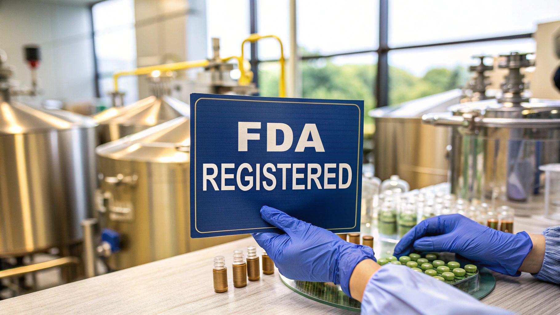 Choosing the Right FDA-Registered Supplement Manufacturer: A Guide for Brand Builders